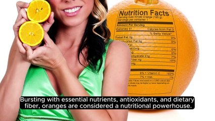 The Health Benefits of Oranges