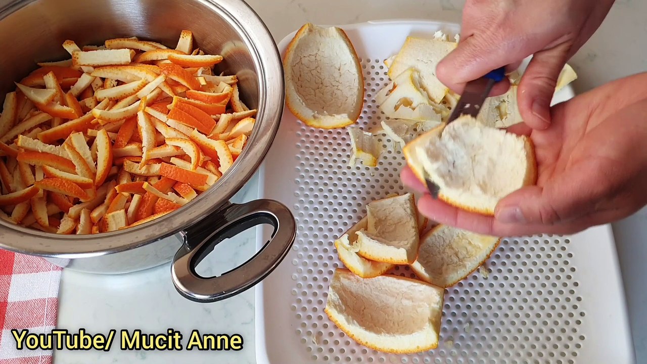 Portakal reçeli nasıl yapılır?