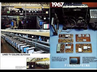 Catalogo Autovox TV - Edizione 1977 mercato italiano