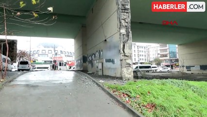 Esenyurt Balıkyolu Köprüsü'nde Beton Parçaları Dökülüyor