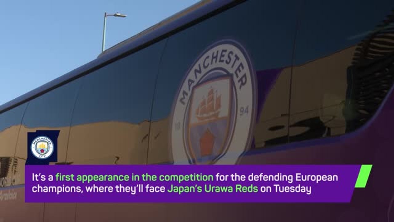 Manchester City arrive in Jeddah ahead of Club World Cup debut