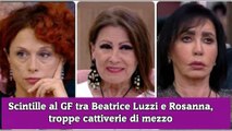 Scintille al GF tra Beatrice Luzzi e Rosanna, troppe cattiverie di mezzo