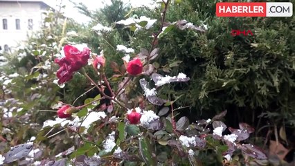 Sivas'ta Kar Yağışı Etkili Oldu
