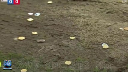 Union Berlin Fans Throw Chocolate Coins to Protest against Bundesliga's Private Equity Investors