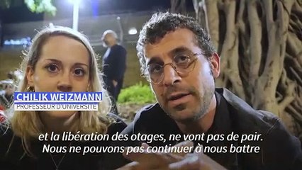 En Israël, colère des familles après la mort de trois otages