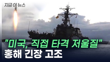 "미국, '해상무역 위협' 후티 직접 타격 저울질" / YTN