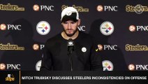 Mitch Trubisky Discusses Steelers Inconsistencies On Offense