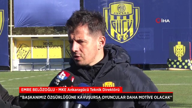 Emre Belözoğlu: Başkanımız özgürlüğüne kavuşursa...