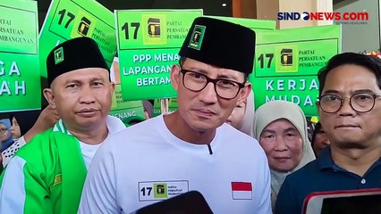 Sandiaga: Mahfud Sempat Flu tapi Siap Menghadapi Debat