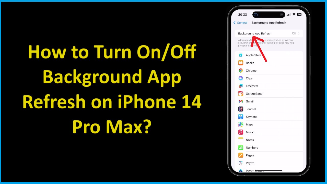 how-to-turn-on-off-background-app-refresh-on-iphone-14-pro-max-video