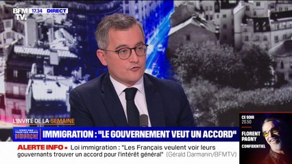 Gérald Darmanin, sur l'opposition: "Ils ont refusé le débat" sur le projet de loi immigration