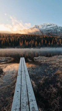 LE PLUS BEAU PONTON d’Engadine, Suisse