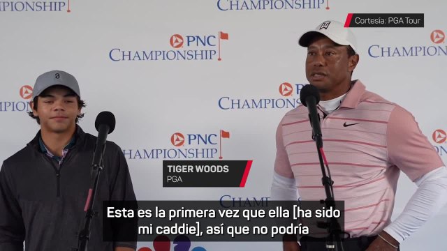 Tiger Woods: Tener a mi hija como caddie 'no podría haber sido más especial'