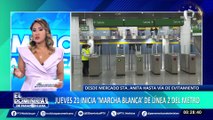 Marcha blanca: Primer tramo de la Línea 2 del Metro de Lima y Callao inicia operaciones