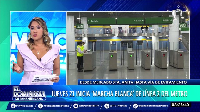 Marcha blanca: Primer tramo de la Línea 2 del Metro de Lima y Callao inicia operaciones