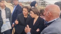 شاهد: وزيرة الخارجية الفرنسية تلتقي عددا من المزارعين في الضفة الغربية المحتلة وتندد بعنف المستوطنين