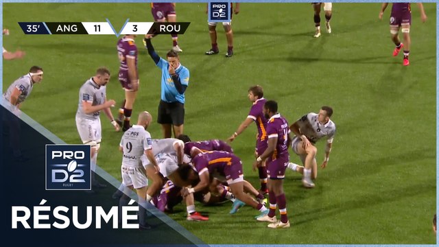 PRO D2 Saison 2023-2024 J14 - Résumé Soyaux Angouleme XV - Rouen Normandie Rugby