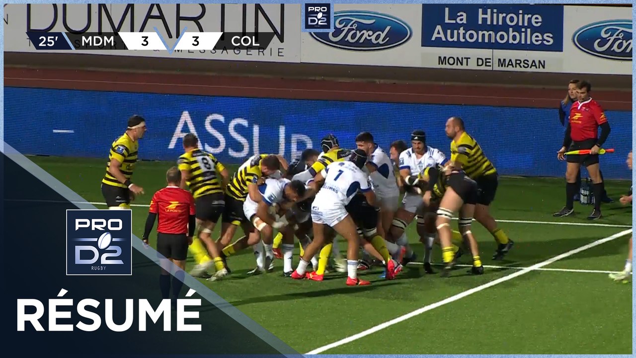 PRO D2 Saison 2023-2024 J14 - Résumé Stade Montois Rugby - Colomiers Rugby