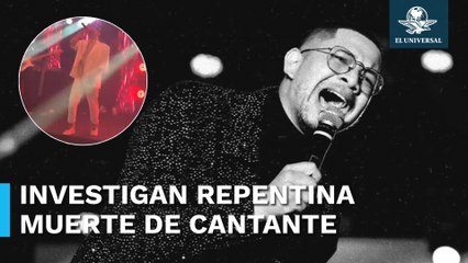 Cantante muere repentinamente en pleno show