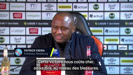 16e j. - Vieira : “Une victoire qui coûte cher au niveau des blessures”