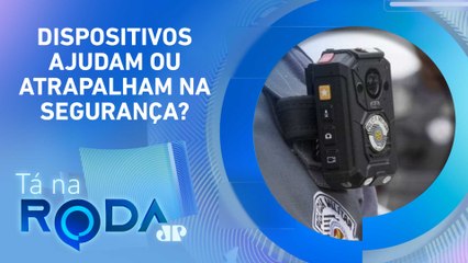 CÂMERAS nos POLICIAIS inibe supostos abusos ou INVADE A PRIVACIDADE dos profissionais? | TÁ NA RODA