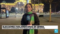 Informe desde Belgrado: cierran las urnas en Serbia con denuncias de fraude