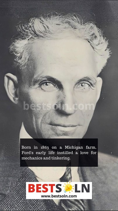 Henry Ford, Driven by Innovation #shorts #motivation #henryford #ford #100entrepreneurs100dreams