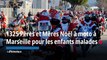 1 325 Pères et Mères Noël à moto dans Marseille pour porter de jouets aux enfants malades