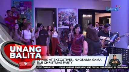 Kapuso stars & executives, nagsama-sama sa Sparkle Christmas Party | UB