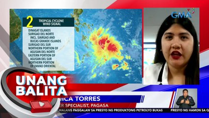 Bagyong #KabayanPH, napapanatili ang lakas; posibleng mag-landfall ngayong umaga - Weather update today as of 7:08 a.m. (December 18, 2023) | UB