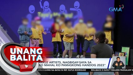 Ilang Sparkle artists, nagbigay-saya sa "Kapwa Ko Mahal Ko Pamaskong Handog 2023" | UB