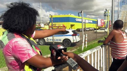 BLOODY MURDER AT COURTS MEGASTORE