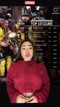Ranking de los MEJORES CLUBES de la CONCACAF #Concacaf #FutbolMexicano