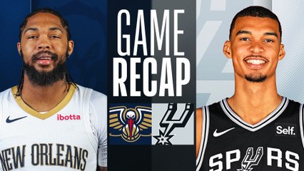 Pelicans Dominate Spurs 146-110 in Fourth Straight Win 🏀 - thumbnail