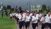 諏訪湖周マラソン900～中学生スタート