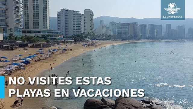 Estas son las playas aptas para el turismo durante vacaciones, según Cofepris
