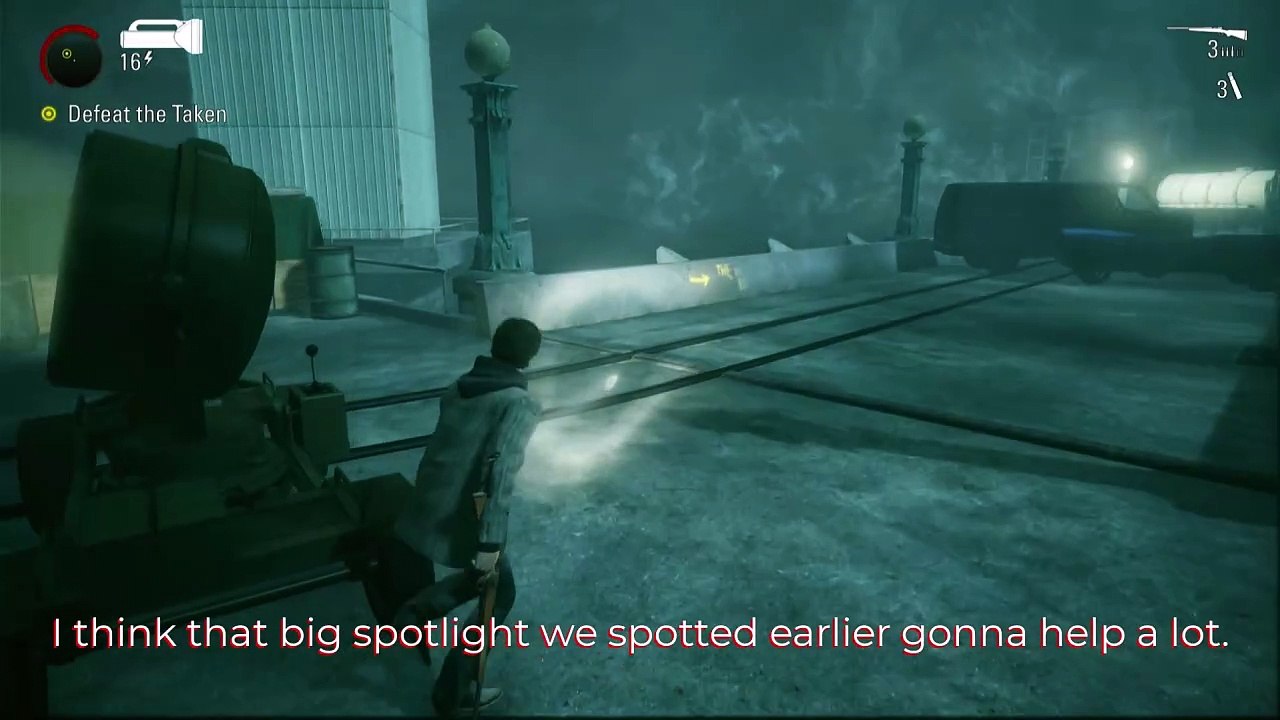 Adrenaline Rush: Outrunning Shadows at the Water Dam in Alan Wake