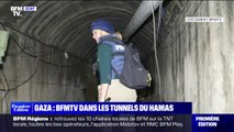 Gaza: une de nos équipes a pu se rendre dans un immense tunnel du Hamas