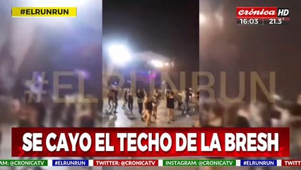 Temporal en Palermo: Colapsa el escenario de la fiesta Bresh 🚧