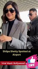 Shilpa Shetty Spotted at Airport