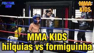 {MMAKIDS} Hilquias vs Formiguinha - Festival Kids #mmakids #mma #ufc
