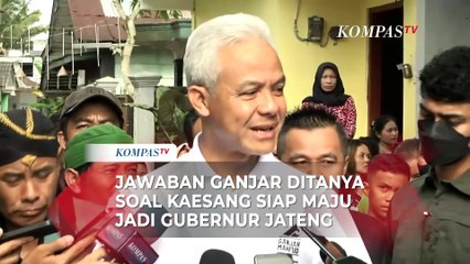 Jawaban Ganjar Ditanya soal Kaesang Siap Maju Jadi Gubernur Jateng