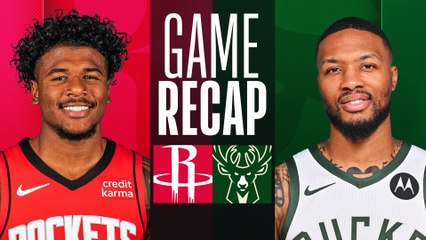 Bucks Extend Winning Streak with 128-119 Victory Over Rockets 🏀