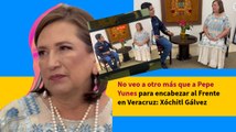 No veo a otro más que a Pepe Yunes para encabezar al Frente en Veracruz: Xóchitl Gálvez