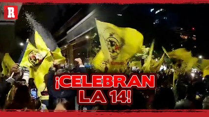 Los AMERICANISTAS se apoderan de las calles de MÉXICO tras GANAR LA 14