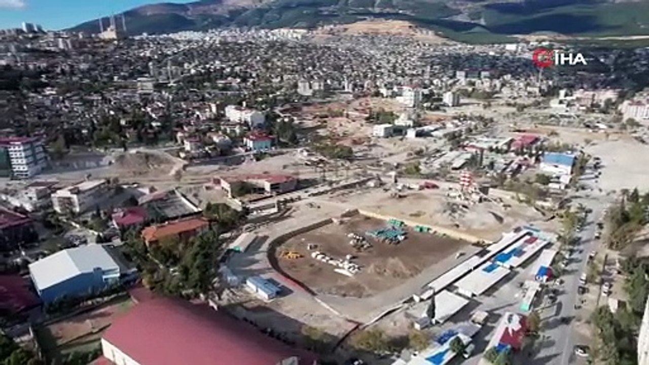 Asrın felaketinden 10 ay sonra Kahramanmaraş... Son durum havadan görüntülendi