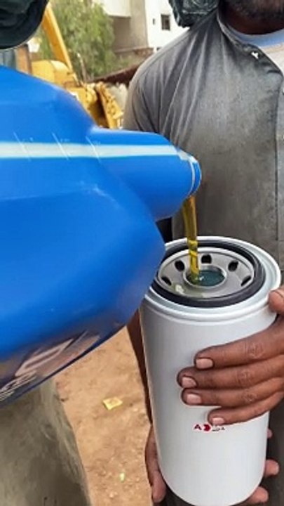 Oil filter #oil #engine #mechanic #viral #restoration