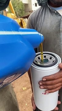 Oil filter #oil #engine #mechanic #viral #restoration