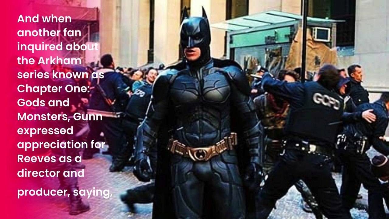 Hey, DC fans! Big news coming your way – James Gunn just spilled the beans on Matt Reeves' involvement in expanding The Batman universe and crafting a brand new series in the DC Universe. Let's di