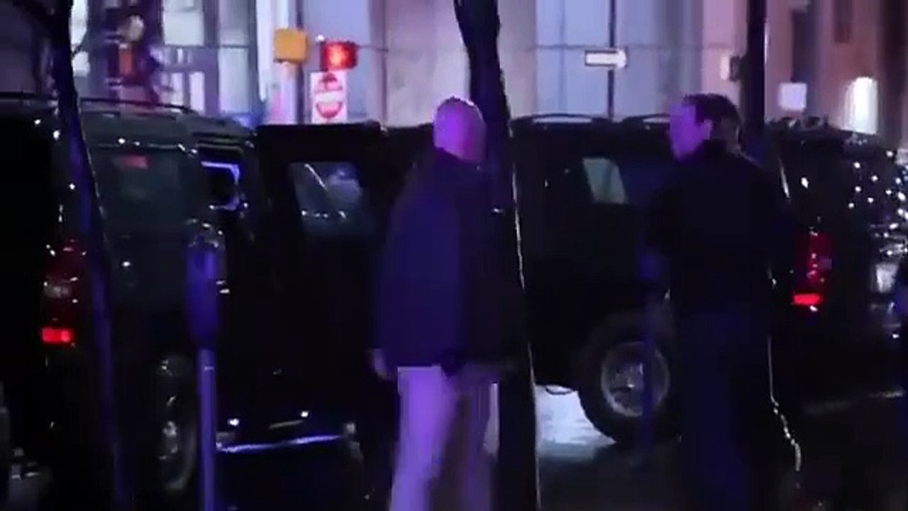 Anonymous crashes into U.S. President Joe Biden's motorcade